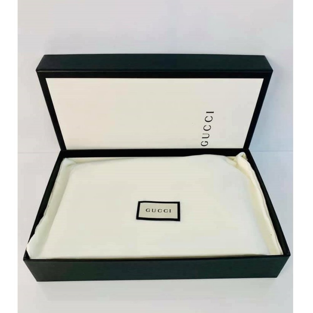 NEW GUCCI 510488 Guccy Moon & Stars Leather Zip Around Wallet - Picture 11 of 11